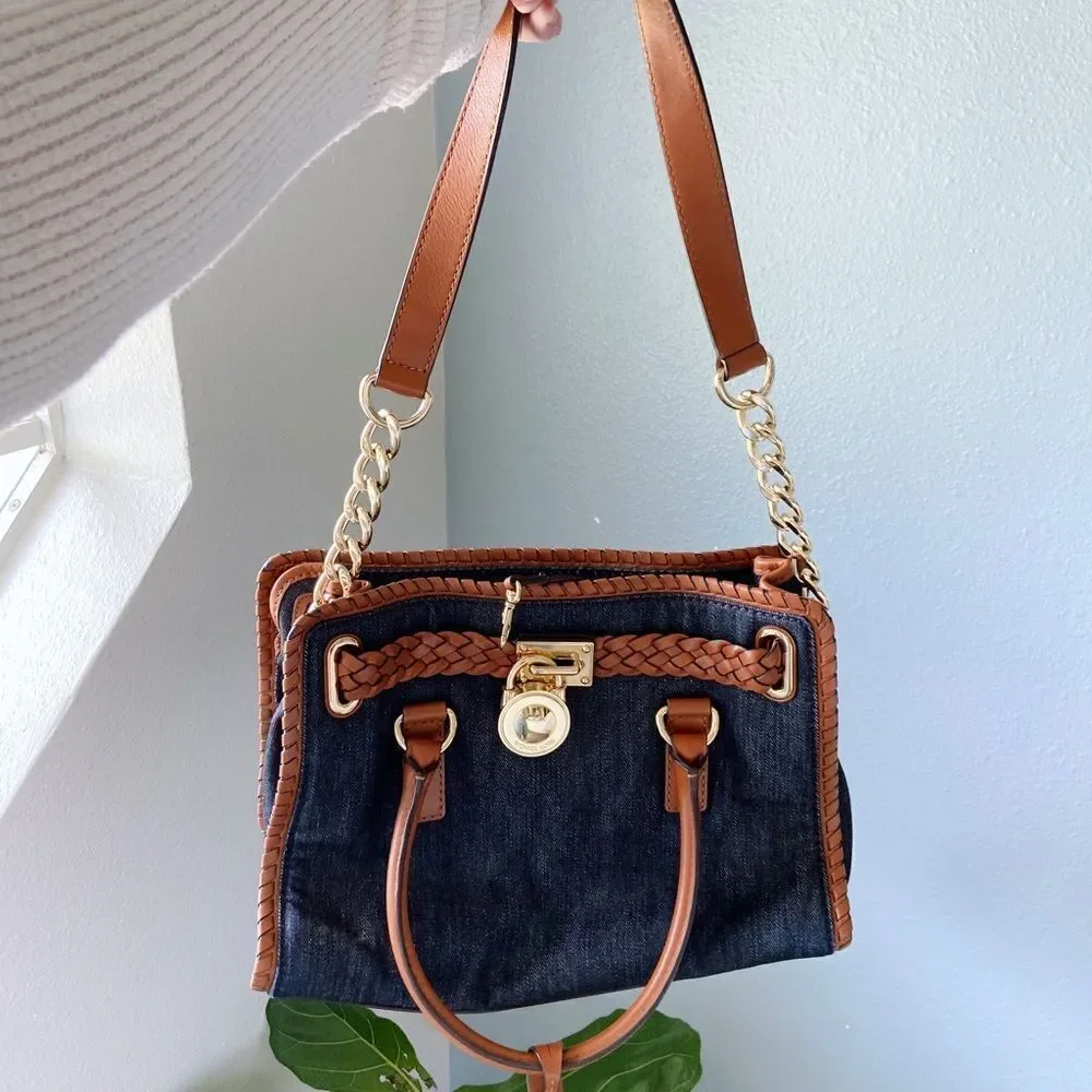 Michael Kors Denim Y2K purse womens